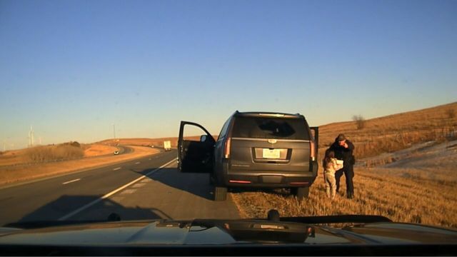 Man and a woman were detained following a traffic stop that revealed a missing Nevada juvenile
