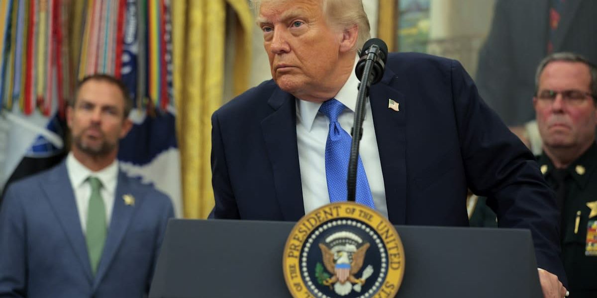 President Trump's Claim That Food Aid Cuts Will 'Give More Food' Ridiculed
