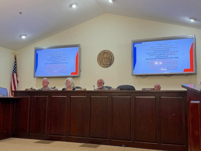 Clarkesville adjusts property tax structure to align with surrounding municipalities