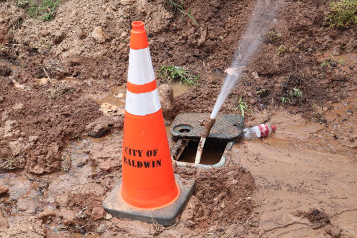 Baldwin water customers left dry and angry as city works to fix failing mountain lines