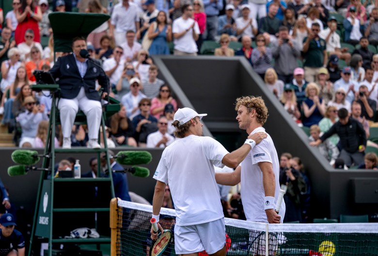 U. of San Diego’s Holmgren enjoys dream run at Wimbledon