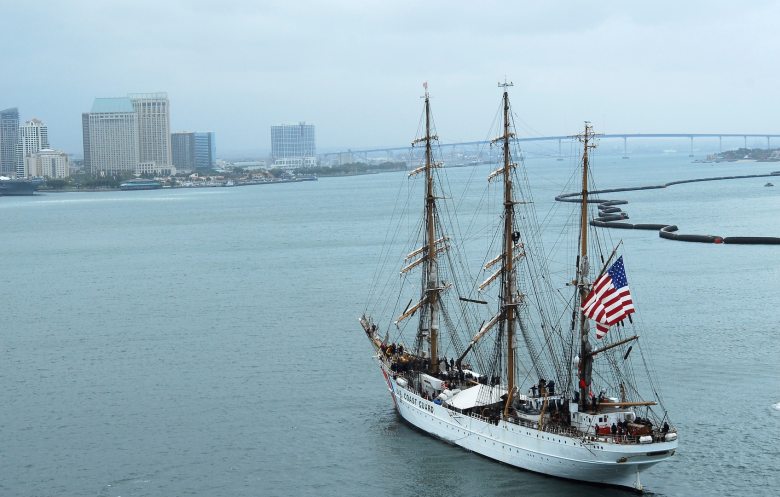 U.S. Coast Guard ‘Barque Eagle’ returns to San Diego this week