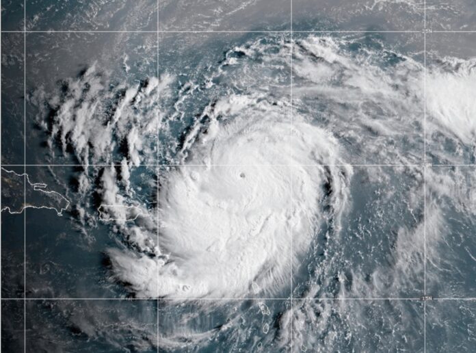 Erin now major Category 5 hurricane over open Atlantic
