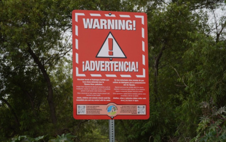 New signs in Tijuana River Valley point to hot spots for emissions